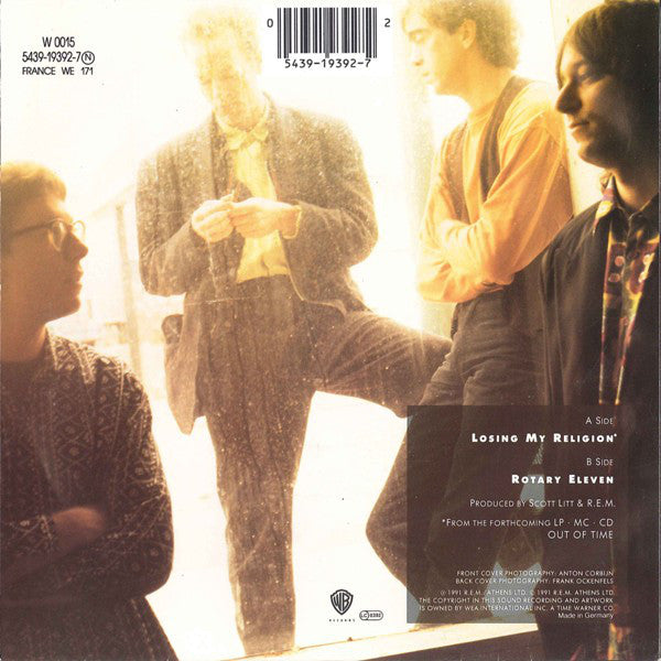 R.E.M. : Losing My Religion (7", Single)