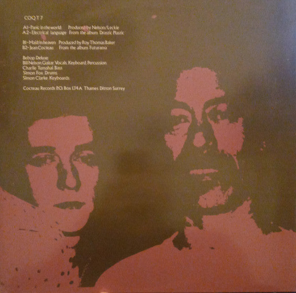 Be-Bop Deluxe* : Panic In The World (12")