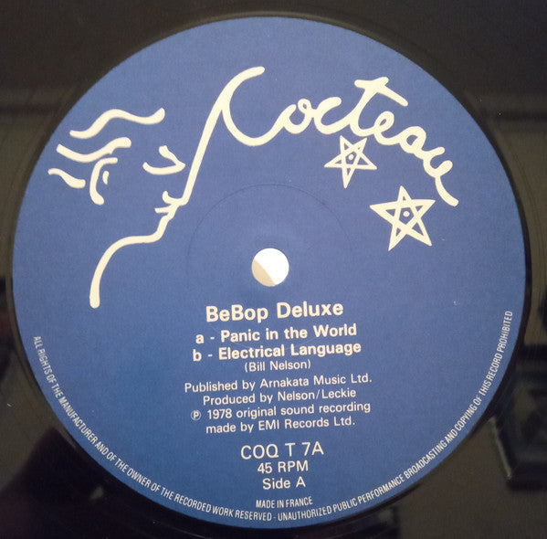 Be-Bop Deluxe* : Panic In The World (12")