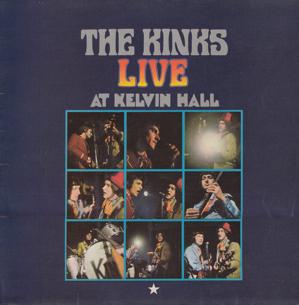 The Kinks : Live At Kelvin Hall (LP, Album, Mono)