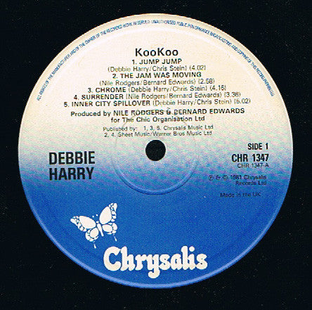 Debbie Harry* : KooKoo (LP, Album)