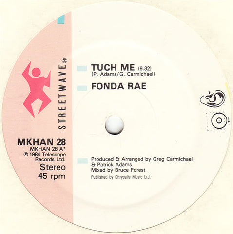 Fonda Rae : Tuch Me (12", Single)