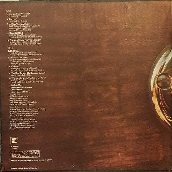Neil Young : Harvest (LP, Album)