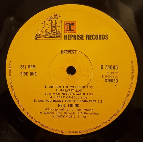 Neil Young : Harvest (LP, Album)