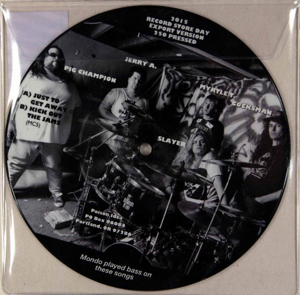 Poison Idea : Just To Get Away (7", RSD, Single, Pic, RE, RM, Exp)