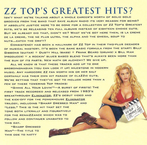 ZZ Top : Greatest Hits (CD, Comp, WME)