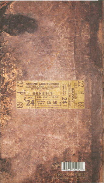 Genesis : Archive 1967-75 (2xCD, Album + 2xCD, Comp)