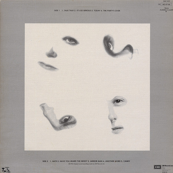 Talk Talk : The Party's Over (LP, Album, Tex)