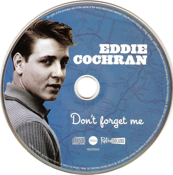 Eddie Cochran : Don't Forget Me (CD, Comp)