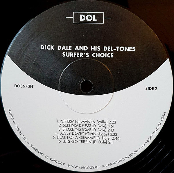 Dick Dale And His Del-Tones* : Surfers' Choice (LP, Album, RE, 180)