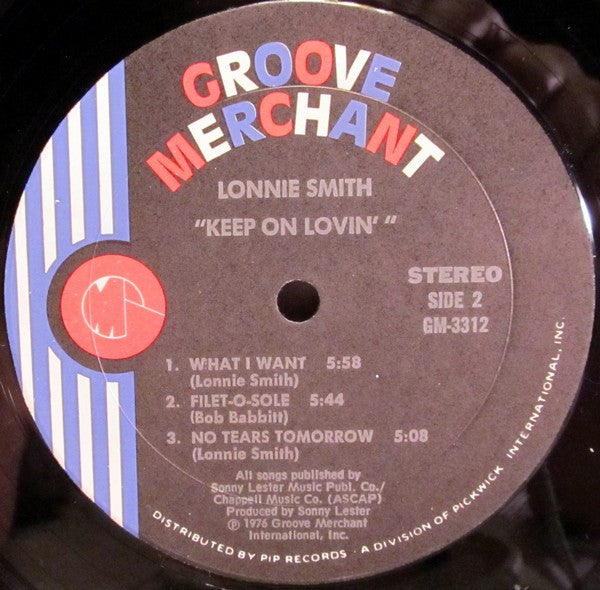 Lonnie Smith : Keep On Lovin' (LP, Album)