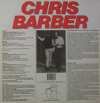 Chris Barber & Dr. John : Mardi Gras At The Marquee (2xLP, Album)