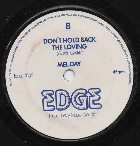 Mel Day : Discolypso (7", Single)