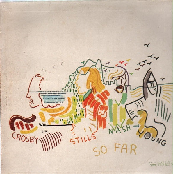 Crosby, Stills, Nash And Young* : So Far (LP, Comp, Emb)