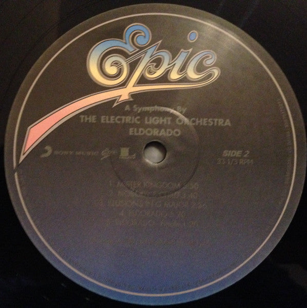 Electric Light Orchestra : Eldorado A Symphony By The Electric Light Orchestra (LP, Album, RE, RP, 180)
