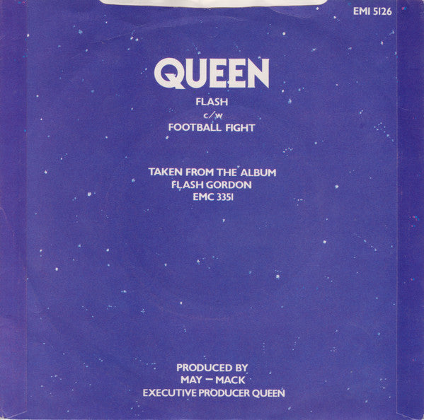 Queen : Flash (7", Single, Sol)