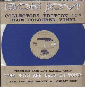Bon Jovi : Always (12", Ltd, Blu)