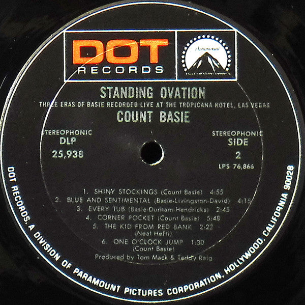 Count Basie : Standing Ovation (LP, Album, Mon)