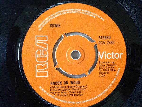 Bowie* : Knock On Wood (7", Single, 4-P)