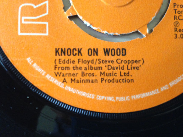 Bowie* : Knock On Wood (7", Single, 4-P)
