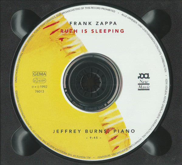 Jeffrey Burns : Plays Frank Zappa (CD, MiniAlbum, Dig)