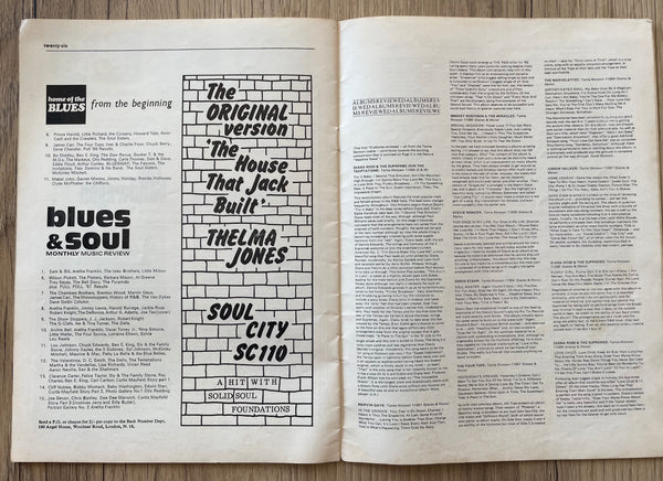 Blues & Soul Monthly Music Review January/February 1969