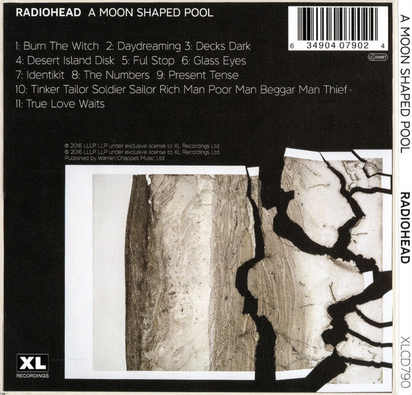 Radiohead : A Moon Shaped Pool (CD, Album)