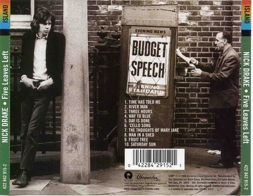 Nick Drake : Five Leaves Left (CD, Album, RE, RM, EDC)