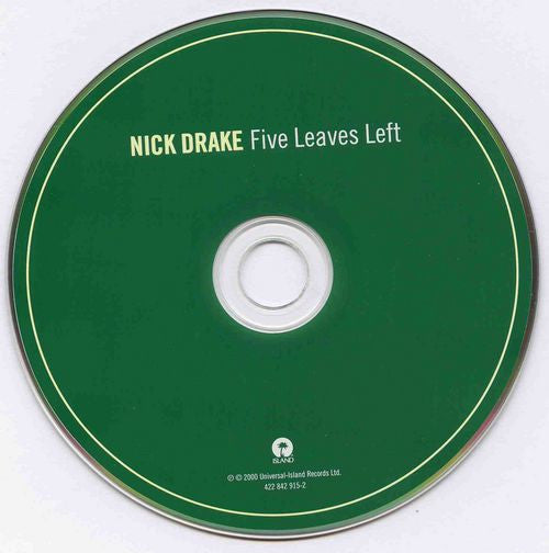 Nick Drake : Five Leaves Left (CD, Album, RE, RM, EDC)
