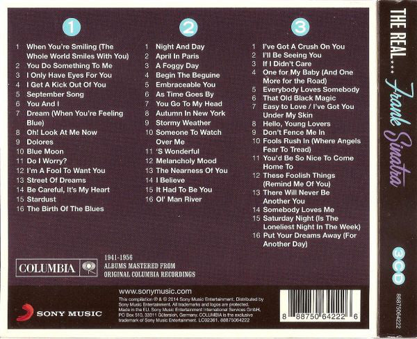 Frank Sinatra : The Real... Frank Sinatra 1941-1956 (The Ultimate Collection)  (3xCD, Comp)