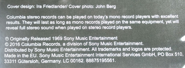 Leonard Cohen : Songs From A Room (LP, Album, RE, RP, 180)