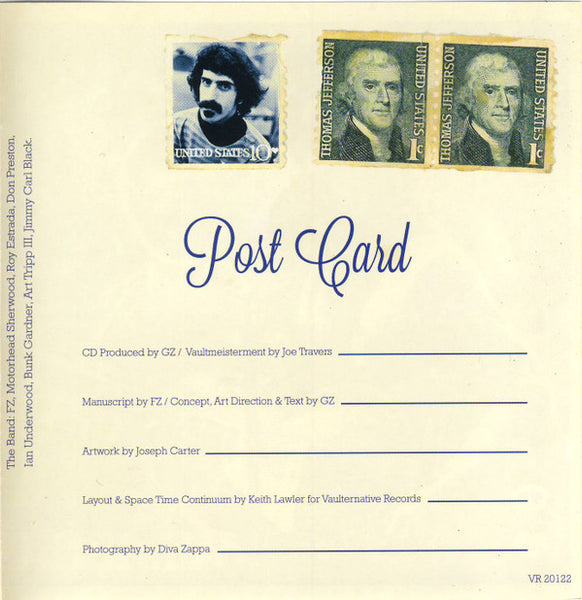 Frank Zappa : Road Tapes, Venue #1 (2xCD, Album, RE)