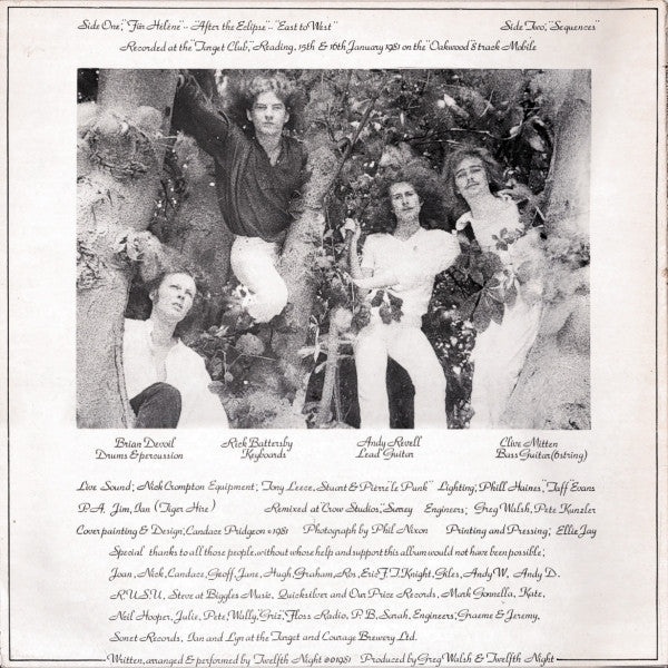 Twelfth Night : Live At The Target (LP, Album)