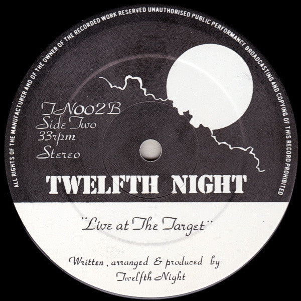 Twelfth Night : Live At The Target (LP, Album)