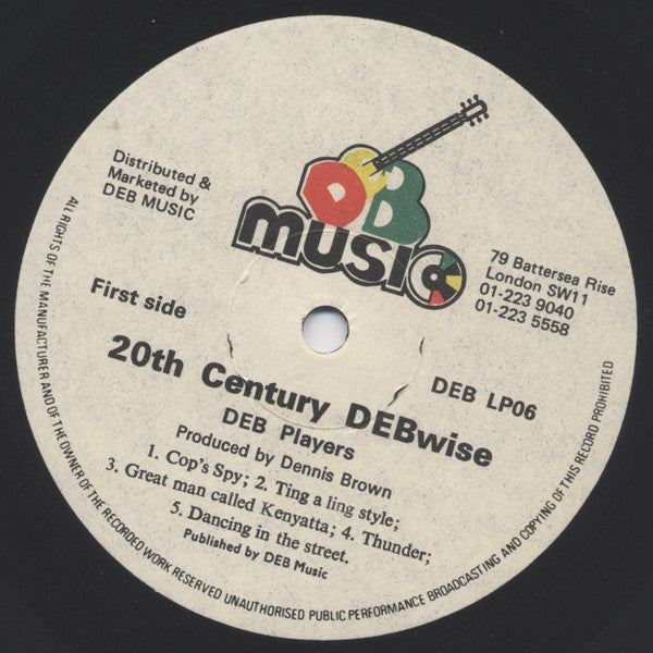 DEB Players* : 20th. Century Deb-Wise (LP, Album)