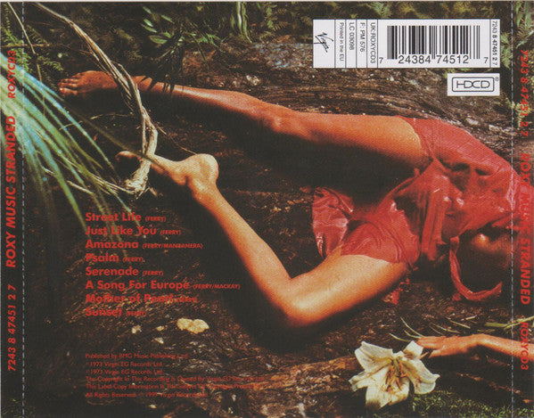 Roxy Music : Stranded (HDCD, Album, RM, RP)