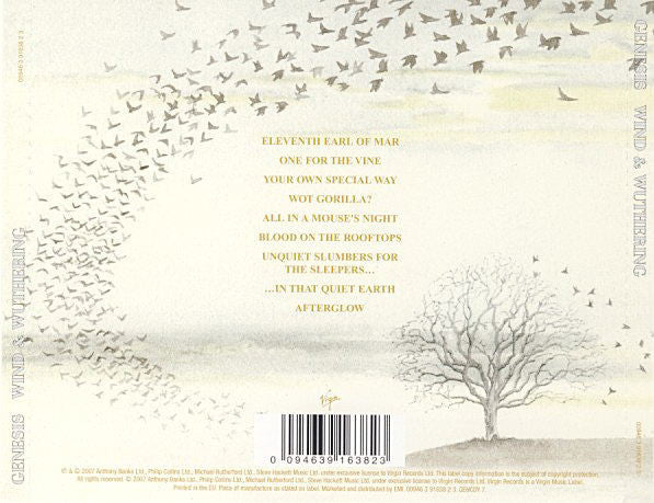 Genesis : Wind & Wuthering (CD, Album, RE, RM)