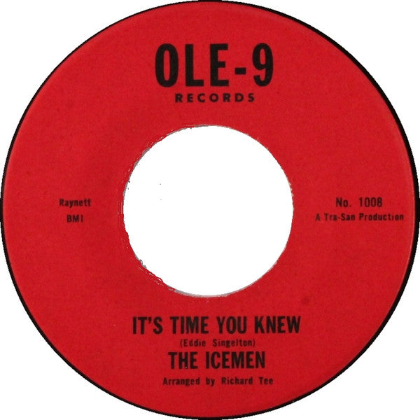 The Icemen (2) : It's Time You Knew  (7", Single, tra)