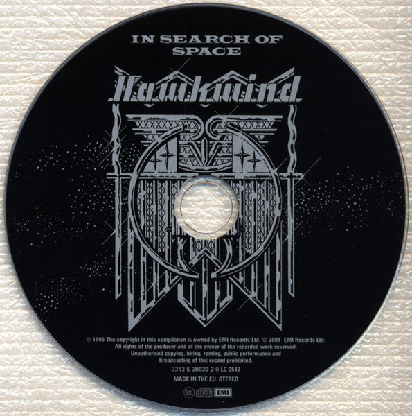 Hawkwind : X In Search Of Space (CD, Album, RE, RM, RP)