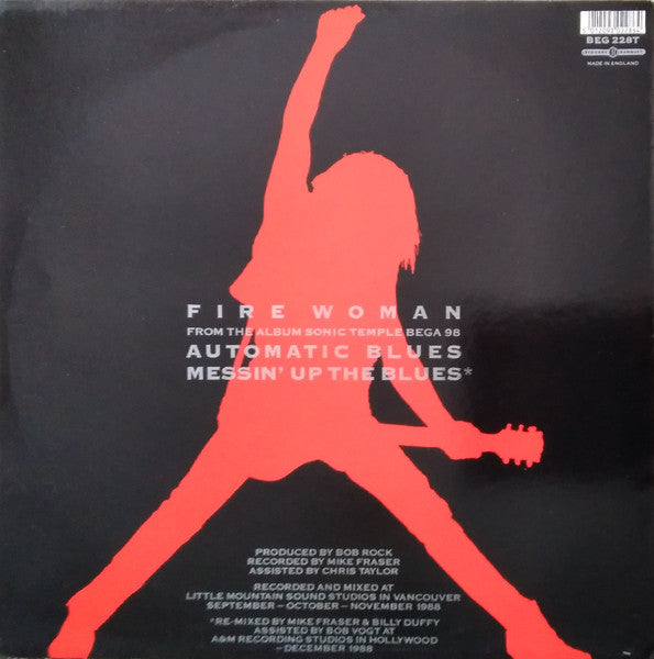 The Cult : Fire Woman (12", Single)