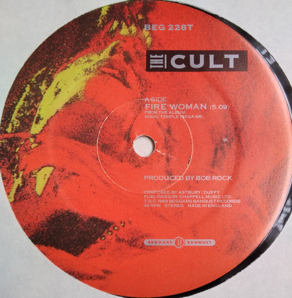 The Cult : Fire Woman (12", Single)