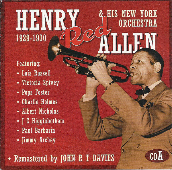 Henry Allen & His New York Orchestra* : 1929-1930 (2xCD, Comp)
