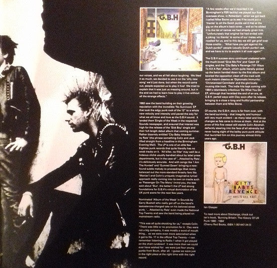 G.B.H* : Race Against Time: The Complete Clay Recordings Volume 2 (2xLP, Comp, Ltd, Cle)