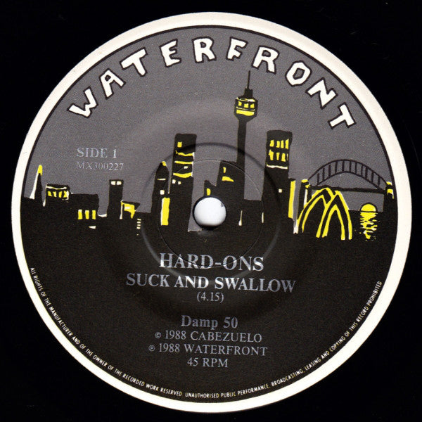 Hard-Ons : Busted! (7", Single)