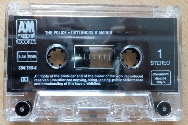 The Police : Outlandos D'Amour (Cass, Album, RE)