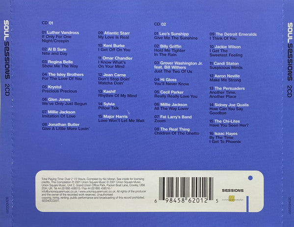 Various : Soul Sessions (2xCD, Comp)