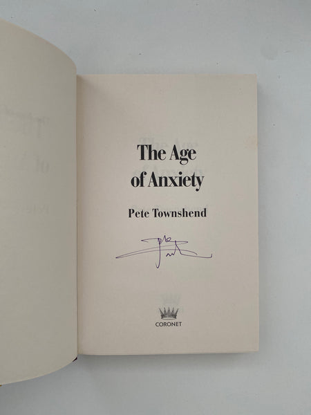 The Age Of Anxiety - Pete Townshend