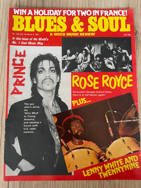 Blues & Soul Magazine 1981 - Prince