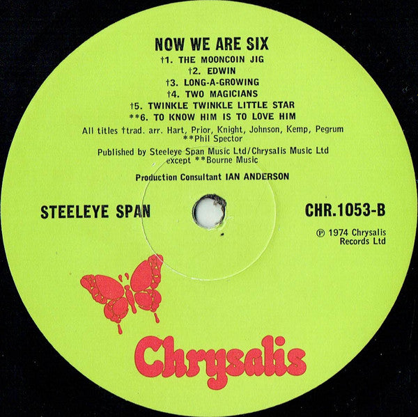Steeleye Span : Now We Are Six (LP, Album)