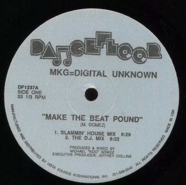 MKG=Digital Unknown* : Make The Beat Pound (12")